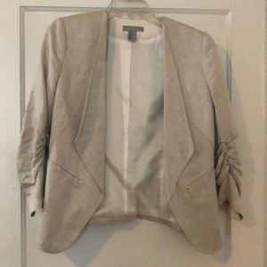 Silver H&M blazer size 12